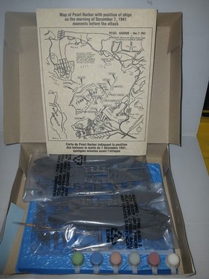 1:800 SCALE LINDBERG,''ATTACK ON PEARL HARBOR'', GREAT MOMENTS IN HISTORY Open 