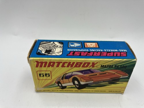 Matchbox Superfast 66 Mazda RX 500 car - I Series Box 1971-74 - Picture 8 of 13