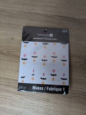 New Halloween Backdrop Ghost Bat Flowers Celebrate It 5-2.1 Yard Paper Garland