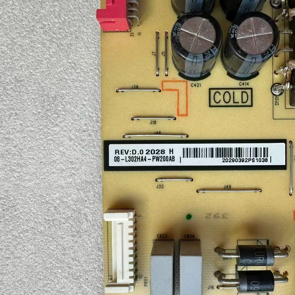 TCL 70P615 Power Board L302H 08-L302HA4-PW200AB, 40-L302W4-PWD1CG - Image 4 of 4