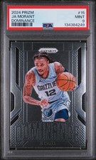 2024 PANINI PRIZM DOMINANCE #15 JA MORANT PSA 9
