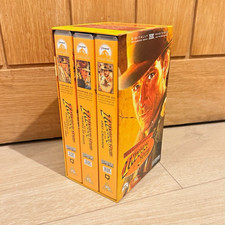 Paramount Indiana Jones VHS Box Set PG Spielberg Harrison Ford