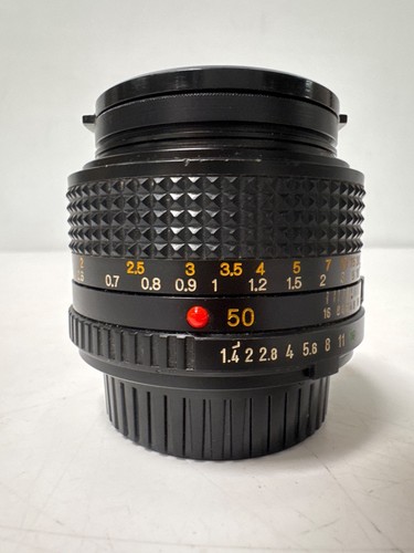 Minolta MD 50mm 1:1.4 Lens w/ Vivitar VMC UV-Haze 49mm Filter - Not Tested - Picture 5 of 11