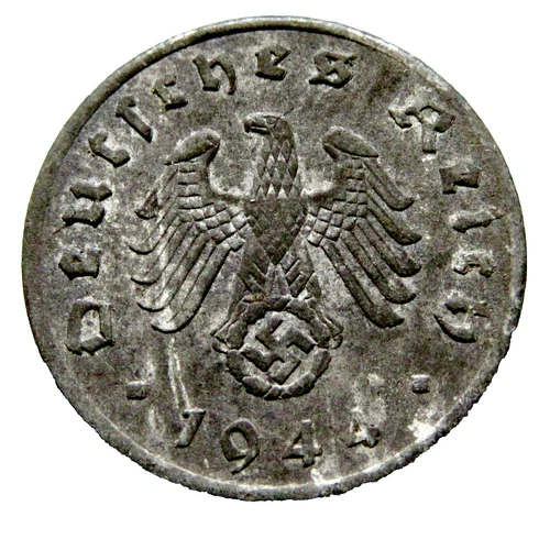 1944 Germany 1 Reichspfennig — photo from the most recent tracked eBay sale