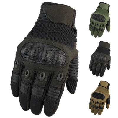 Taktische Handschuhe mit Knöchelprotektor, Arbeitshandschuhe, Einsatzhandschuhe - Bild 1 von 4