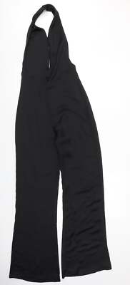 Missguided Womens Black Polyester Blend Jumpsuit One-Piece