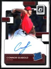 2022 Donruss Optic Connor Seabold Rated Rookie AUTO RC #RRS-CS Red Sox