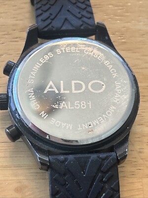 Aldo All Black Men's Watch | eBay