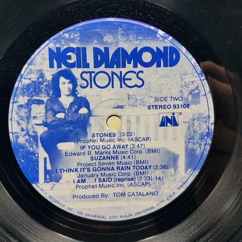 LP NEIL DIAMOND STONES VINYL Record**93106 UNI Original - Picture 4 of 4