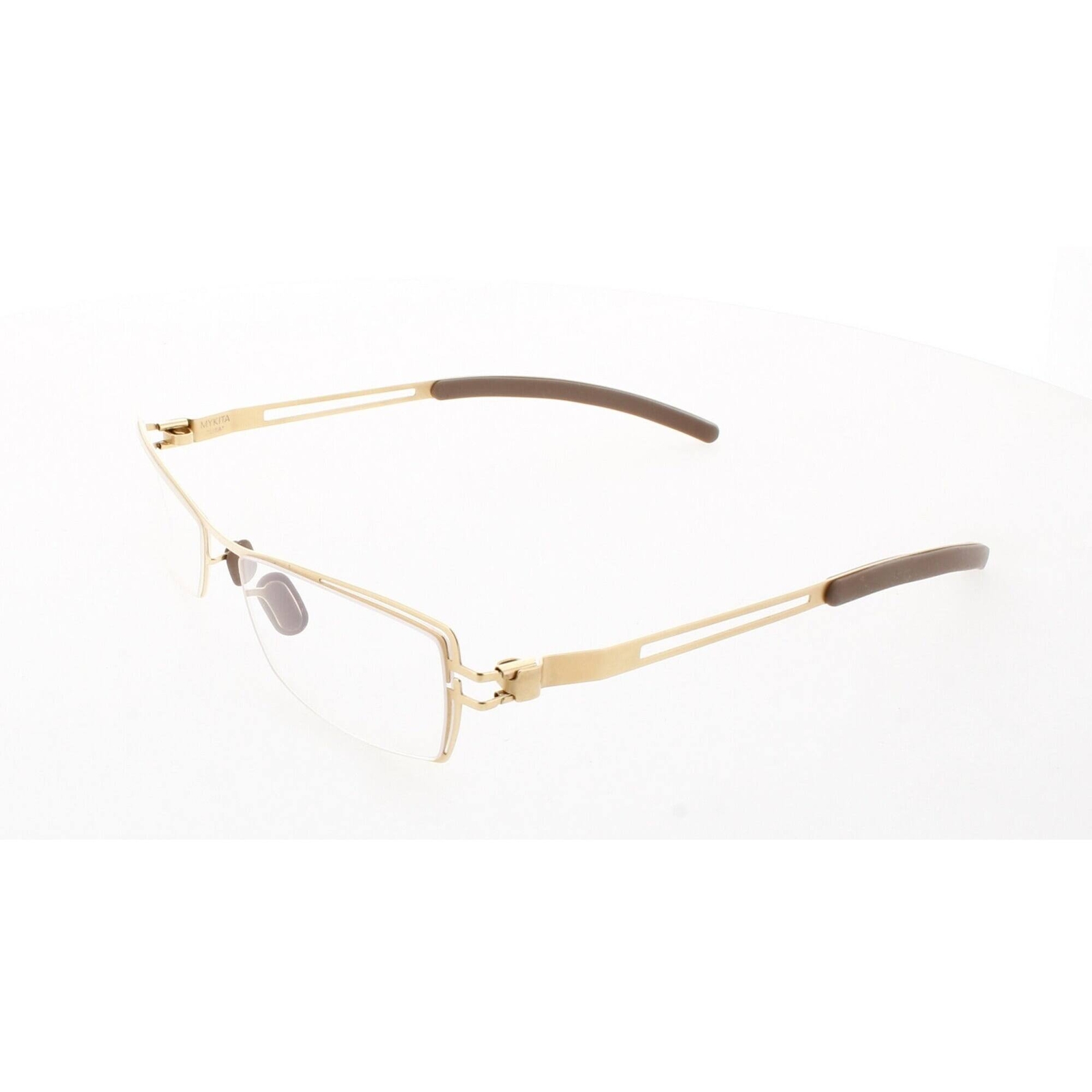 Мужские очки Mykita в золотой металлической оправе Cat Eye с полной оправой NO1-LISA-GOLD 003