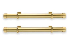 BlastHome® Luxury 17" Custom Side Mount Curtain Rods – 1 1/4" Large D