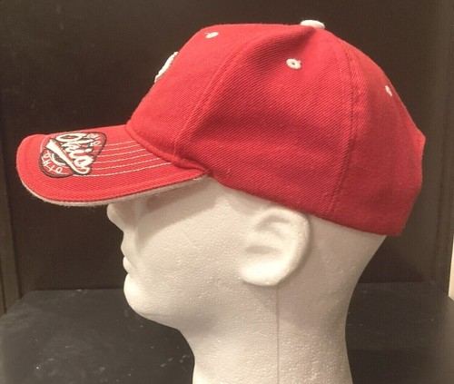 Gorra de béisbol Ohio para hombre roja bordada City Hunter auténtica gorra ajuste - Imagen 9 de 12