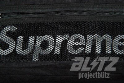 SUPREME DUFFLE BAG BLACK SS14 | eBay