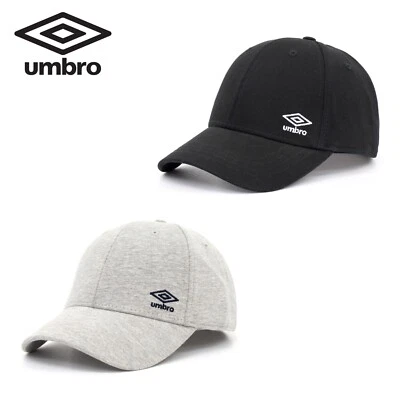 Umbro Sidelogo Cap Kappe Mütze Verstellbar Schwarz Oder Grau Neu