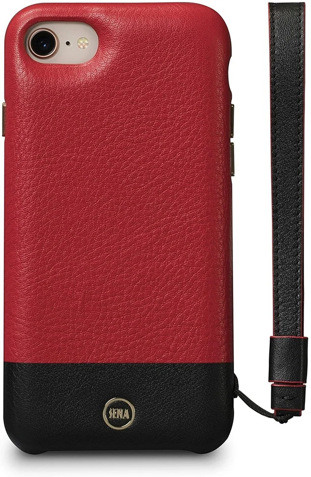 Funda Arri Muñequera Cuero Cordón A Presión para Nuevo iPhone SE 2020 / iPhone 8 / 7 Foto 2 de 4
