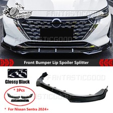 For Nissan Sentra 2024-Up Gloss Black V Style...