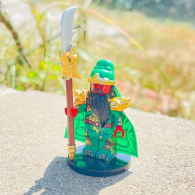 ''Guan Yu  Figure Fengshui Protector City old style kids Christmas birthday funny