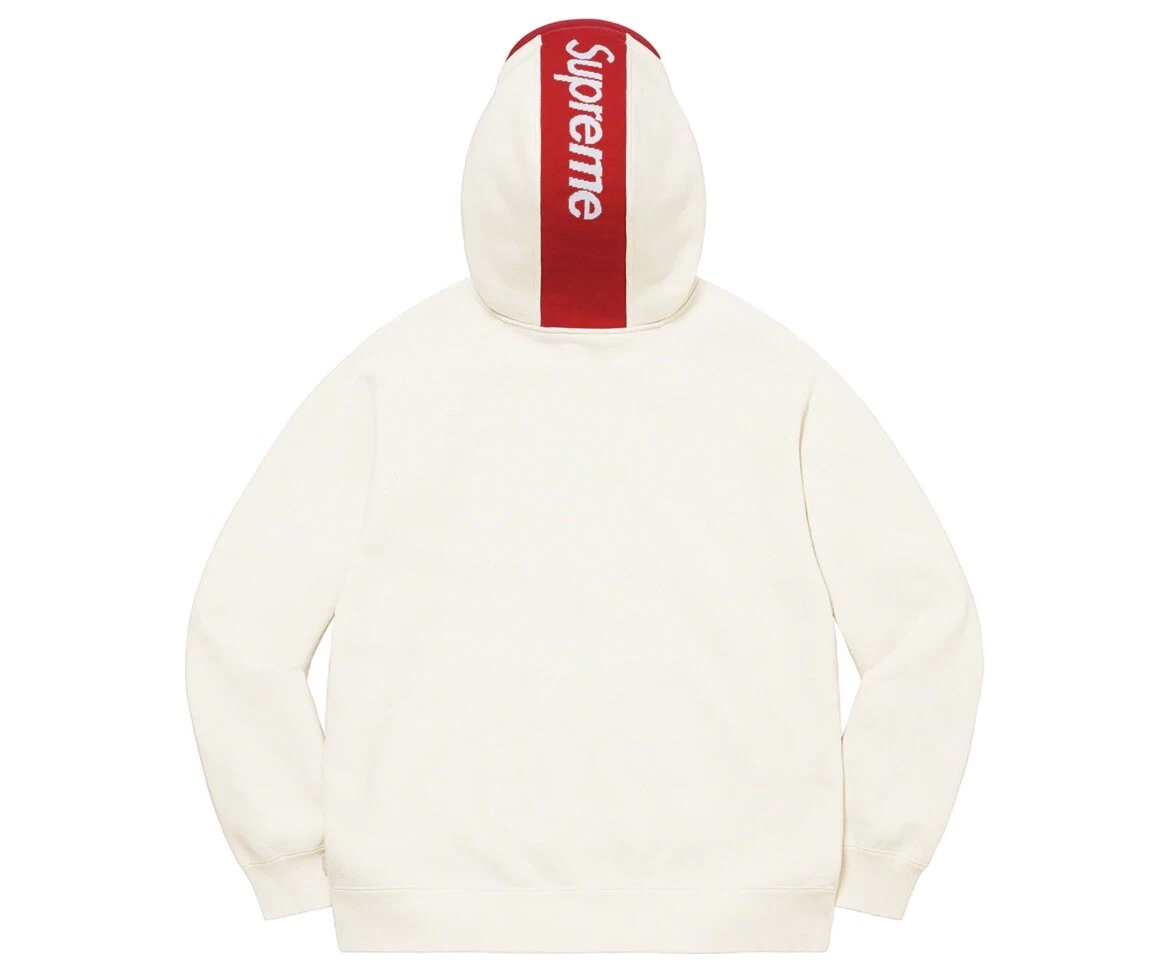 Supreme Brim Zip Up Hooded Sweatshirt Size XLarge | eBay