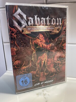 Sabaton - 20th Anniversary Show: Live At Wacken - Blu Ray & DVD - NEW Blast