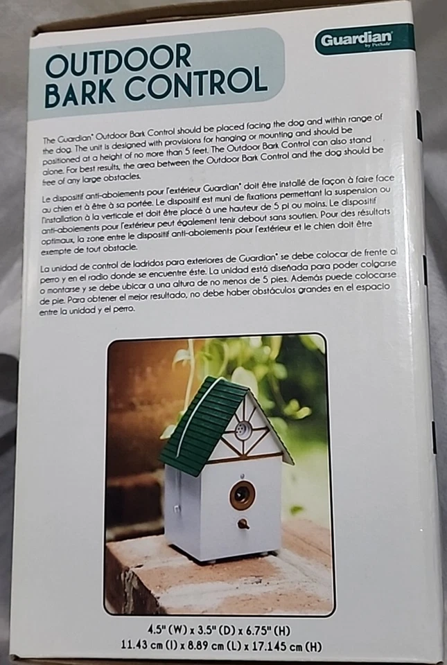 Guardian by PetSafe Exterior Control Ultrasónico de Cortezos Disuasivo Impermeable NUEVO Foto 2 de 3