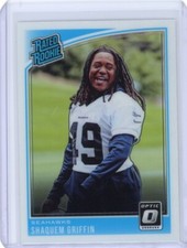 2018 Donruss Optic Shaquem Griffin Rated Rookie RC - Seattle Seahawks