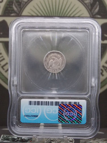 1833 gedeckelte Büste Silber HALBER Groschen H10 ICG ss35 #101 sehr schön ECC&C, Inc. - Bild 4 von 5