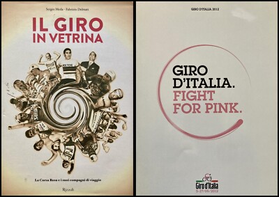 IL GIRO D'ITALIA IN VETRINA Libro Corsa Rosa + Folder Giro d'Italia 2012 Denmark