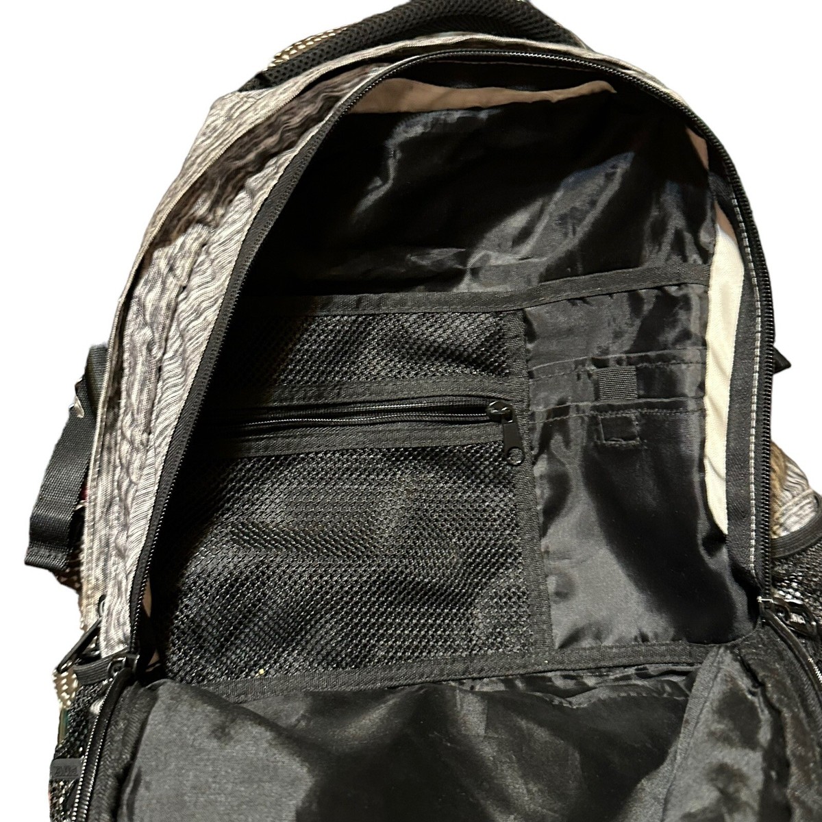 Victorias Secret Pink Marl Gray Collegiate Backpack Gym 