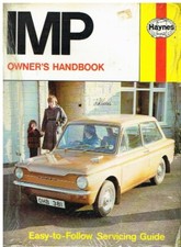 HILLMAN IMP SINGER CHAMOIS SUNBEAM STILETTO 1963-76 OWNERS SERVICING GUIDE *NEW*