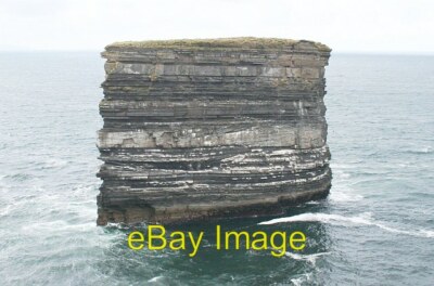 Photo 6x4 Dun Briste Downpatrick Head This 50m high sea stack was part of c2006
