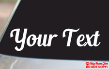 Your Text Vinyl Decal Sticker Car Window Bumper Custom Personalized Lettering Your Text Vinyl Decal Sticker Car Window Bumper Custom Personalized Lettering