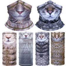 Animals Printed Neck Gaiter Cooling Bandana for Outdoor Cycling Fishing Sports