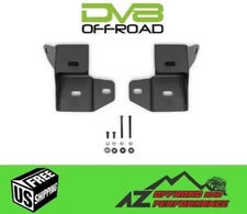 DV8 Offroad A-Pillar Dual Light Pod Mounts for '20+ Jeep Gladiator JT Truck