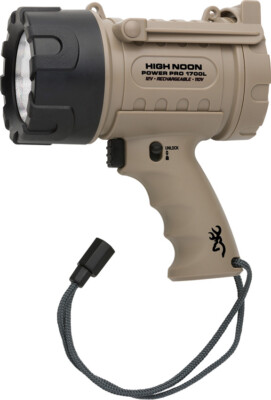 Browning High Noon Pro Spotlight Polycarbonate Grip Flashlight 7805