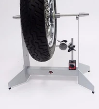  Motorcycle Wheel Static Balancer Truing Stand plus Dial Indicator