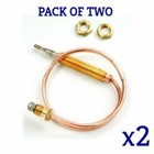 PACK OF TWO Mr Heater F273117 Replacement Thermocouple Lead, 12.5"