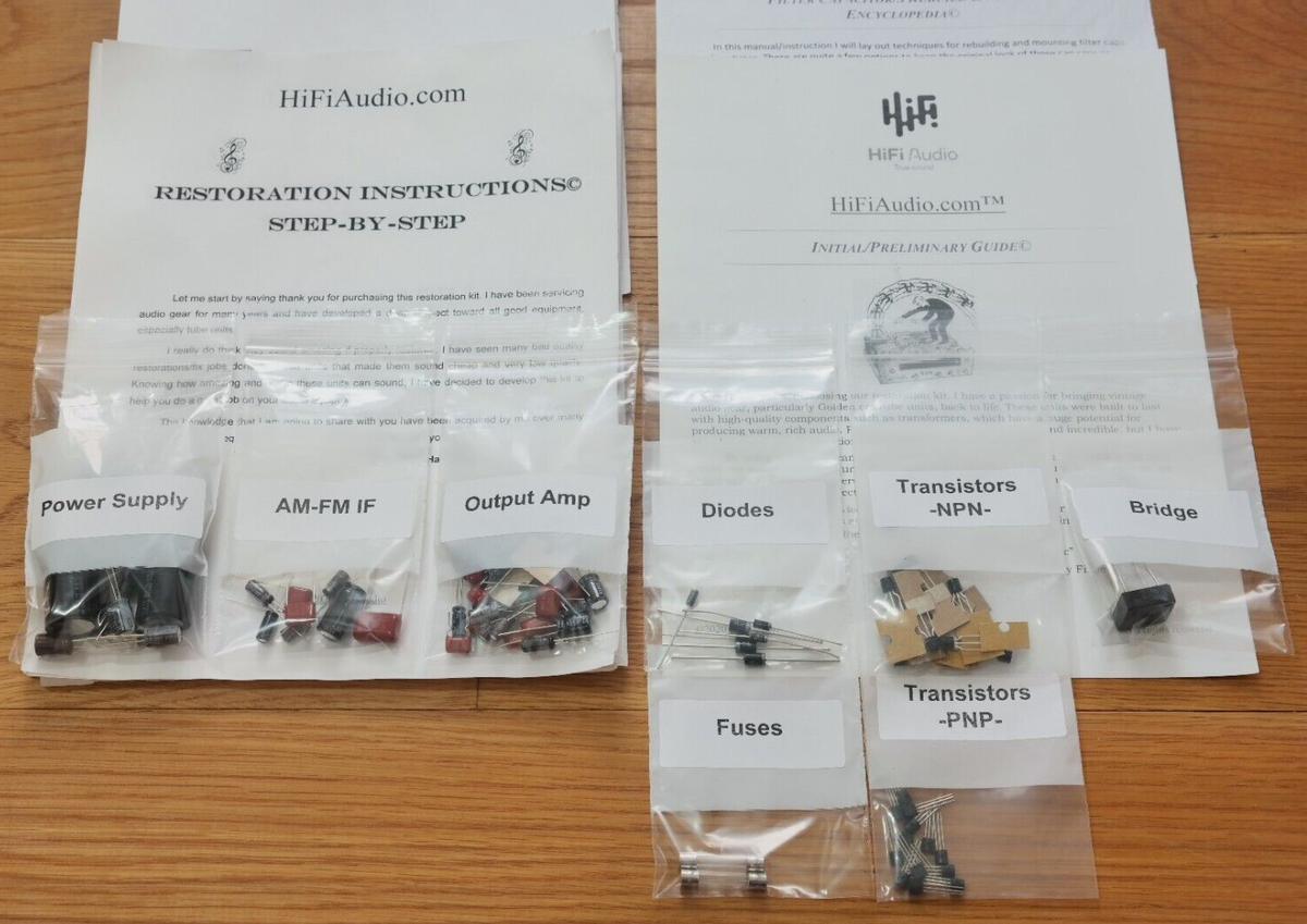 Harman Kardon 720 Seven Twenty Nocturne restoration kit service