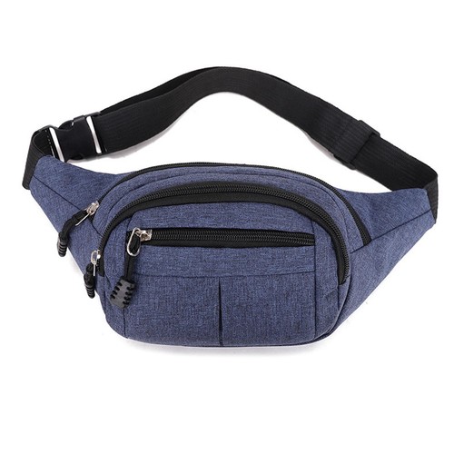 Large Waterproof Waist Bum Bags Unisex Fanny Pack Belt Pouch Wallet Travel Bag - Picture 16 of 18