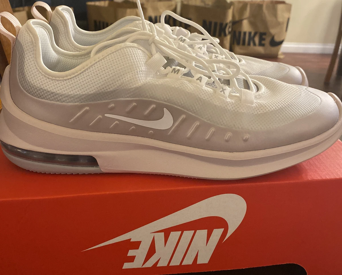 Women&#039;s Nike Air Max Axis Running Shoes WHT/WHT-Barely Rose AA2168-107 Size 11 eBay