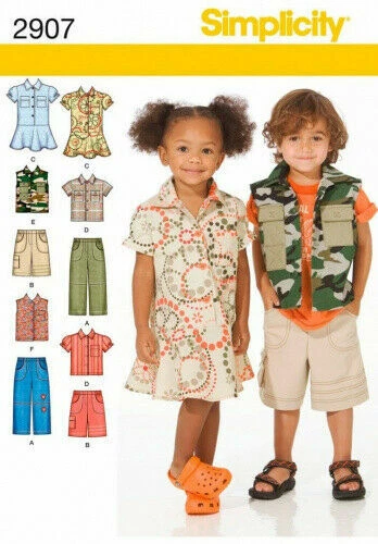 Simplicity Unisex Pants Sewing Patterns