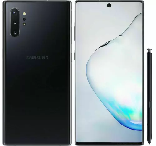 Samsung Galaxy Note 10+ Plus 5G N976V 512GB Verizon Unlocked Smartphone Black B+ - Picture 1 of 10