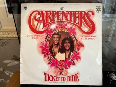 The Carpenters Ticket to Ride Vinyl Record LP mfp 50431 Weve Only Just Begun