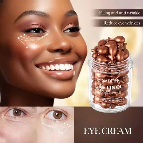 Retinol Line Smoothing Night Serum Capsules Multi-effect Anti-wrinkle D7R0