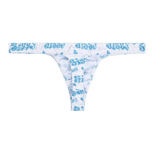 AU Mens Shiny Satin Trunk Thong G-String Underpant Underwear Sexy Bikini Sexy - Picture 61 of 78