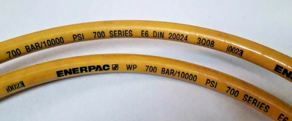 Enerpac HC7206 Hydraulic Hose 6 Ft. 3/8" NPT 700 Bar/ 10,000 PSI - Image 2 of 4