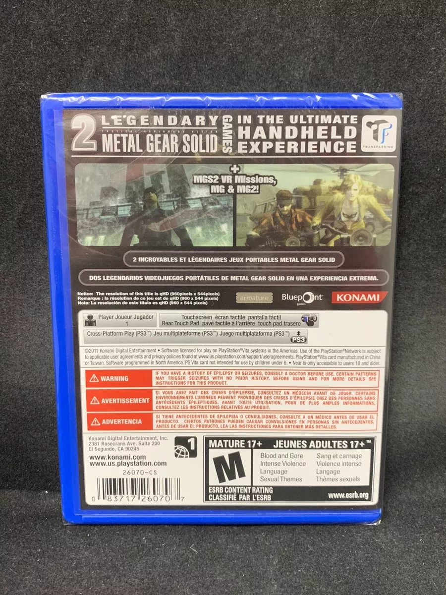  Metal Gear Solid HD Collection : Konami of America: Everything  Else