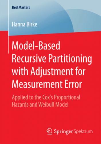Thumbnail - Model-based Recursive Partitioning With Adjustment For Measurement