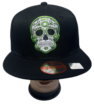 SKULL Hip Hop Embroidered Snapback Adjustable Baseball Cap Hat LOT