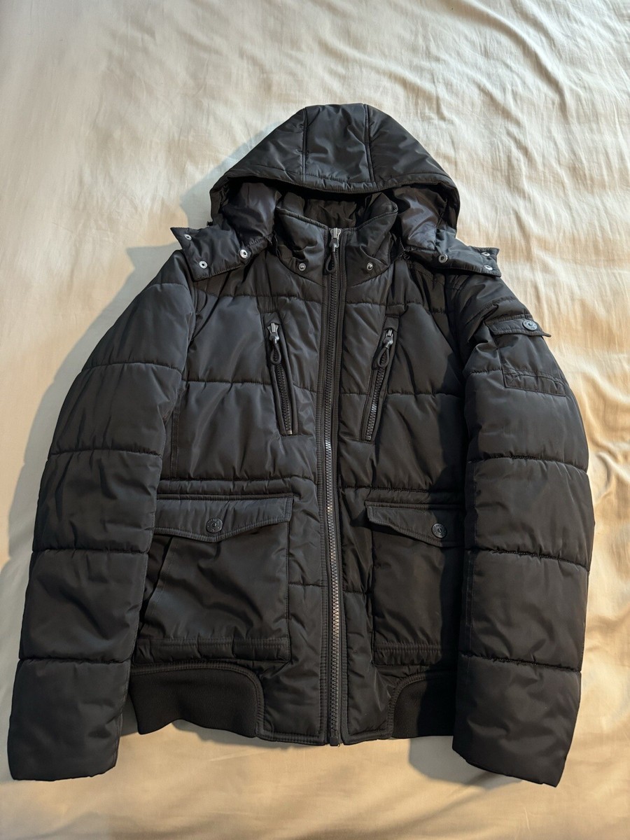 McNeal Heavy Winter Coat Size Medium- Black | eBay