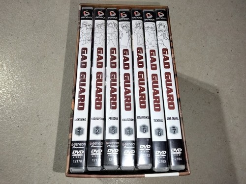 Gad Guard Complete Box Set 7 Disc Geneon Pioneer Anime Sci-Fi RARE OOP